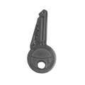 Key-shaped knife