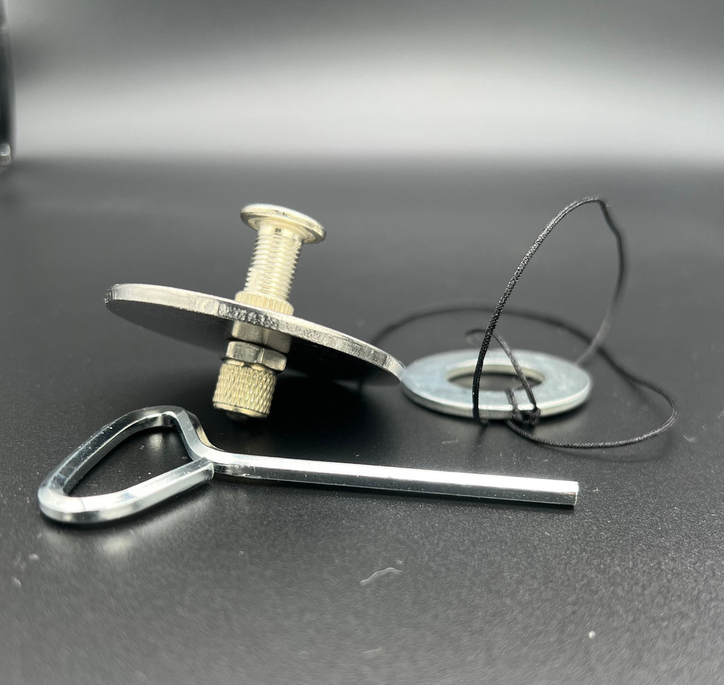 High-Speed Pull-String Zinc Alloy Spinning Top