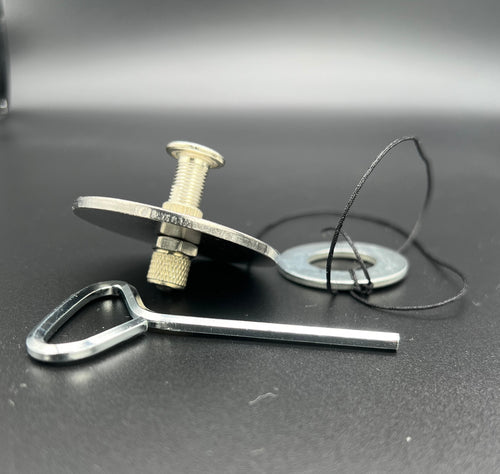 High-Speed Pull-String Zinc Alloy Spinning Top