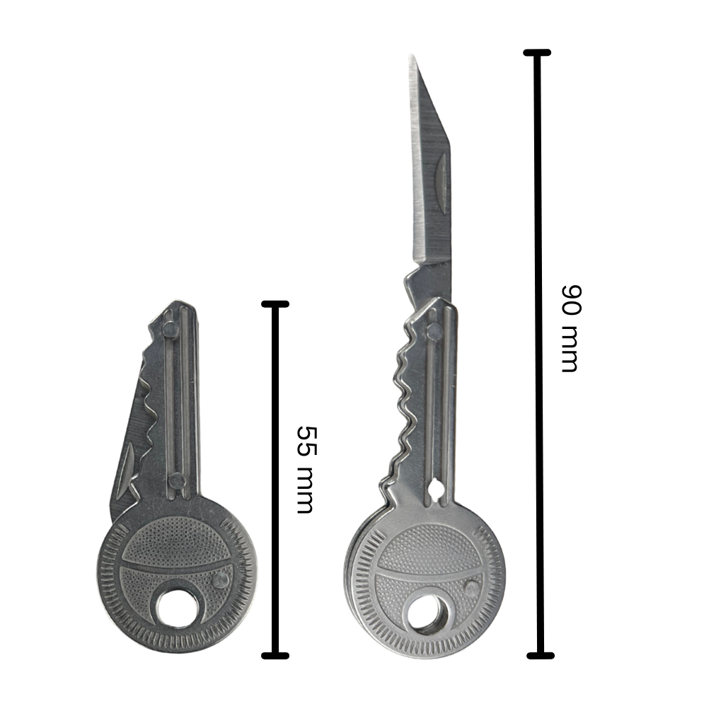 Key-shaped knife